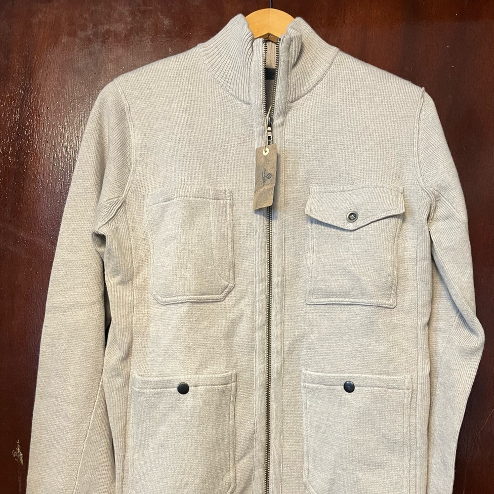 Men’s Onassis 100% Super fine Lambs Wool Sweater Cardigan